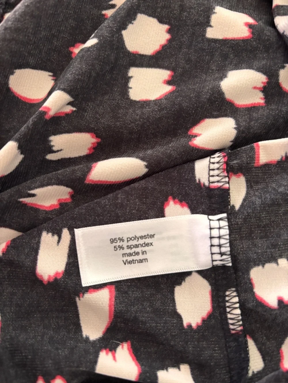 NWT Lane Bryant Classic Crop Collared Black/White Surplice Shirt Size 18-20 - Picture 5 of 8